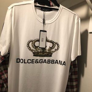 Dolce & Gabbana Men’s SS18’ “Kingdom” Shirt EU 46